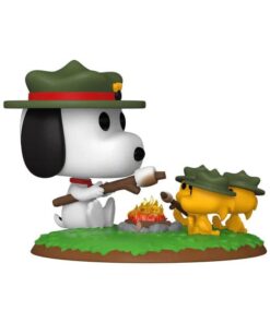 Peanuts Pop! Deluxe Vinile Figura Snoopy W/ws(camping) 9 Cm Funko