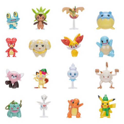 Pokémon Battle Figures Calendario Dell'avvento Holiday 2024 *version De/fr/nl* Jazwares