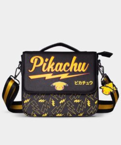 Pokemon Borsa di Pelle con Tracolla Pikachu 22 x 18 cm Difuzed