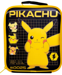 Pokemon Pikachu Lenticular Thermal Lunchbag Bambino Licensing