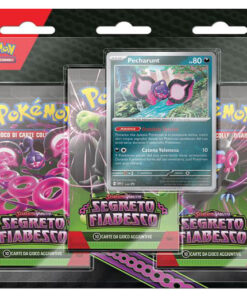 Pokémon TCG Segreto Fiabesco Blister 3 Buste Pecharunt (ITA)