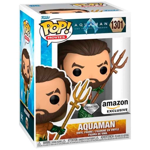 Pop Figura Dc Comics Aquaman E The Lost Kingdom - Aquaman Esclusiva Funko