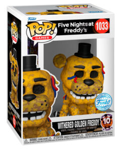 Pop Figura Five Night At Freddys Withered Golden Freddy Esclusiva Funko