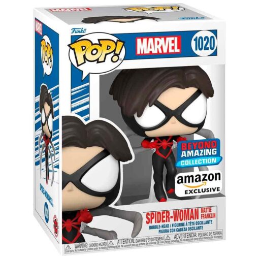 Pop Figura Marvel Beyond Amazing Spider-woman Mattie Franklin Esclusiva Funko