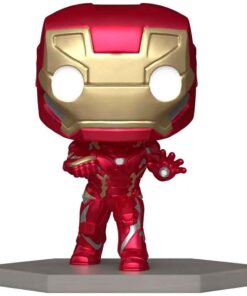 Pop Figura Marvel Civil War Captain America - Civil War Iron Man Esclusiva Funko