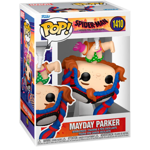 Pop Figura Marvel Spiderman Across The Spider-verse Mayday Parker Funko