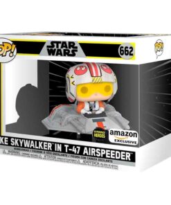 Pop Figura Rides Star Wars Luke Skywalker In T-47 Airspeeder Esclusiva Funko