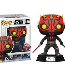 Pop Figura Star Wars Darth Maul Con Saber Esclusiva Funko