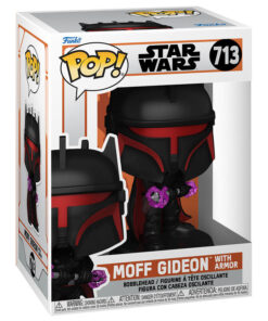 Pop Figura Star Wars The Mandalorian Moff Gideon Con Armor Funko