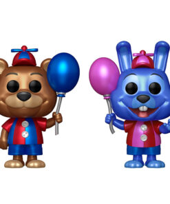 Pop Pack 2 Figures Five Nights At Freddys Ballon Freddy & Palloncino Bonnie Esclusiva Funko