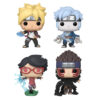 Pop Pack 4 Figures Boruto Esclusiva Funko