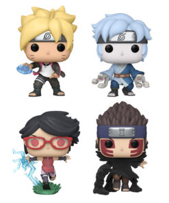 Pop Pack 4 Figures Boruto Esclusiva Funko