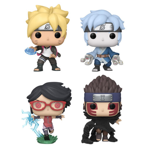 Pop Pack 4 Figures Boruto Esclusiva Funko