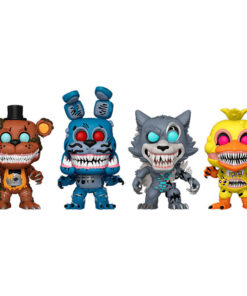 Pop Pack 4 Figures Five Nights At Freddys Esclusiva Funko