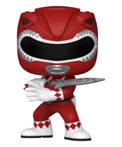 Power Rangers 30th Pop! Tv Vinile Figura Red Ranger 9 Cm Funko