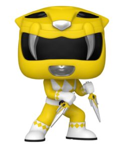 Power Rangers 30th Pop! Tv Vinile Figura Yellow Ranger 9 Cm Funko