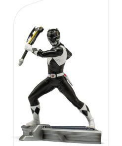 Power Rangers Bds Art Statua Black Ranger 17 Cm 1/10 Iron Studios