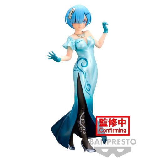 Re:zero Starting Life In Another World Glitter & Glamorous Rem Figura 23cm Banpresto