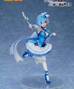 Re:zero - Starting Life In Another World Pvc Statua 1/7 Rem Magical Girl Ver. 28 Cm Emon Toys