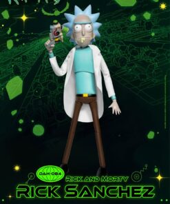 Rick E Morty Dynamic 8ction Heroes Action Figura 1/9 Rick Sanchez 23 Cm Beast Kingdom Toys