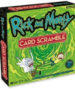 Rick E Morty Gioco Da Tavolo Card Scramble *english Version* Aquarius