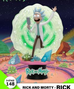 Rick & Morty D-Stage PVC Diorama Rick 14 Cm Beast Kingdom Toys