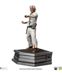 Ritorno Al Futuro Art Scale Statua 1/10 Doc Brown 22 Cm Iron Studios