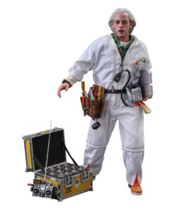 Ritorno Al Futuro Movie Masterpiece Action Figura 1/6 Doc Brown deluxe Version 30 Cm Hot Toys