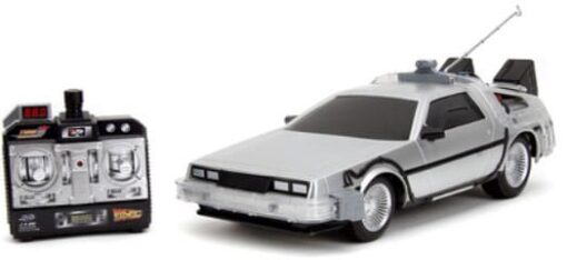 Ritorno Al Futuro Vehicle Infra Red Controlled 1/16 Rc Macchina Del Tempo Jada Toys