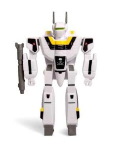 Robotech Reaction Figura Valkyrie Vf-1s Action Figura Super 7