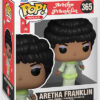 Rocks Pop! Vinile Musica Aretha Franklin con Vestito Verde 9 cm Funko