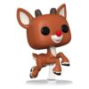 Rudolph The Red-nosed Reindeer Pop! Movies Vinile Figura Rudolph(flying) 9 Cm Funko