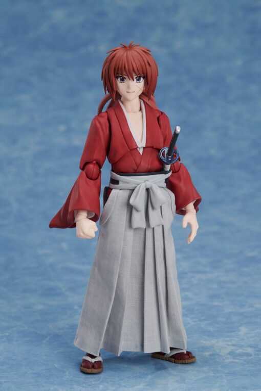 Rurouni Kenshin Buzzmod Action Figura Kenshin Himura 14 Cm Aniplex