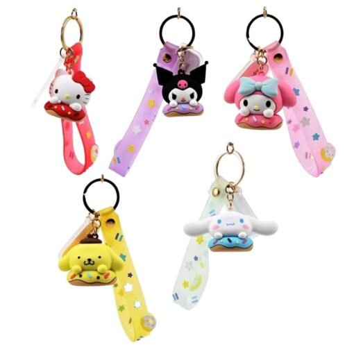 Sanrio Donuts Series Portachiavi Con Hand Strap Hello Kitty E Friends  Yume Toys