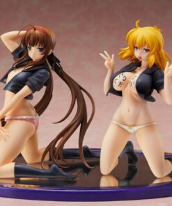 Senran Kagura Newwave Gburst Pvc Statua 1/10 Ryobi X Ryona Bare Body Sailor Uniforme Ver. 19 Cm Proovy