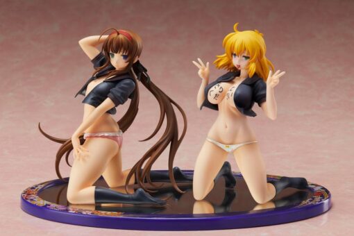 Senran Kagura Newwave Gburst Pvc Statua 1/10 Ryobi X Ryona Bare Body Sailor Uniforme Ver. 19 Cm Proovy