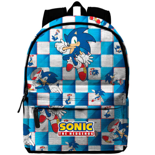 Sonic Il Riccio Zaino Posa Blu 30 x 18 x 41 cm Karactermania