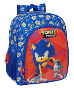 Sonic Prime Regolabile Zaino 38cm Safta