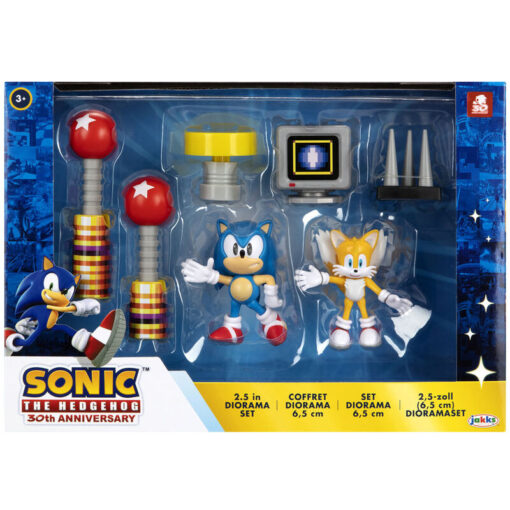 Sonic The Hedgehog Diorama set Jakks Pacific