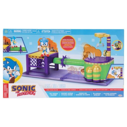 Sonic the Hedgehog Oil Ocean playset Jakks Pacific