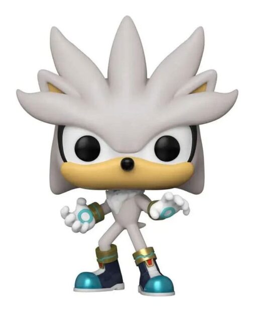 Sonic The Hedgehog Pop! Games Vinile Figura Silver The Hedgehog(gw) 9 Cm Funko