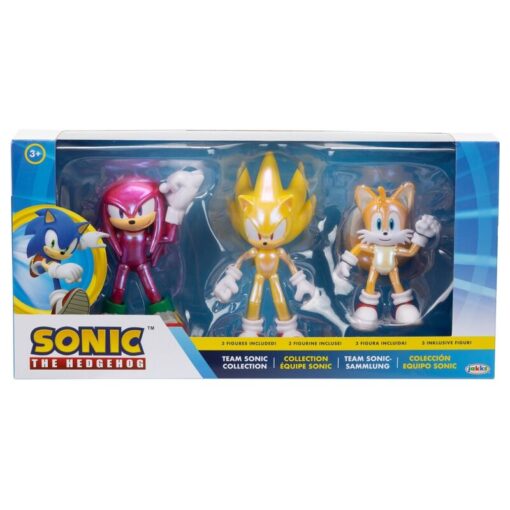 Sonic the Hedgehog Ultimate Team Up pack 3 figures 10cm Jakks Pacific