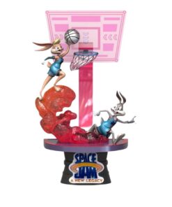 Space Jam 2 D-Stage Diorama Lola Bunny e Bugs Bunny 15 Cm Beast Kingdom Toys