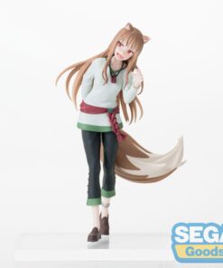 Spice E Wolf: Merchant Meets The Wise Wolf Pvc Statua Desktop X Decorate Collections Holo 16 Cm Sega