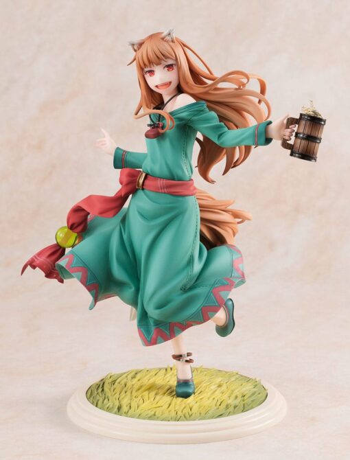 Spice E Wolf Pvc Statua 1/7 Holo 10th Anniversary Ver. 21 Cm Claynel