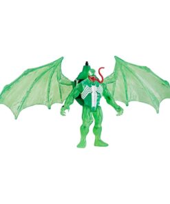 Spider-man Epic Hero Series Web Splashers Action Figura Green Symbiote Hydro Wing Blast 10 Cm Hasbro