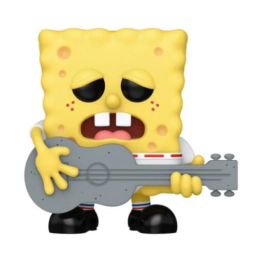 Spongebob Squarepants 25th Anniversary Pop! Vinile Figura Sb W/guitar 9 Cm Funko