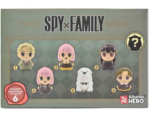 SPY X FAMILY FOAM SQUISHY DISPLAY (12) Antistress Yume