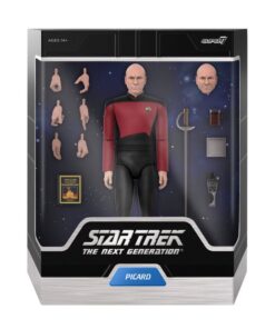 Star Trek: The Next Generation - Ultimates Wave 2 - Captain Picard 7 Inch Action Figura Super7