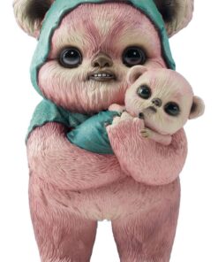 Star Wars Designer Statua Ewok By Mab Graves Pink Variant 18 Cm Sideshow Collectibles